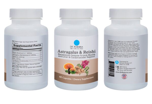 Astragalus & Reishi Capsules