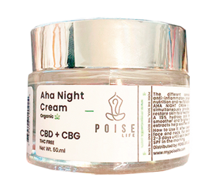 CREMA DE NOCHE AHA SIN THC