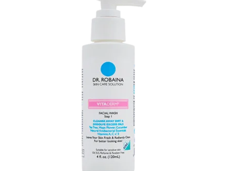 Jabón Facial VITADERM - Paso 1